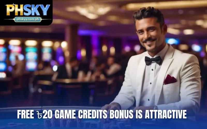 Free ৳20 Game Credits Bonus is attractive