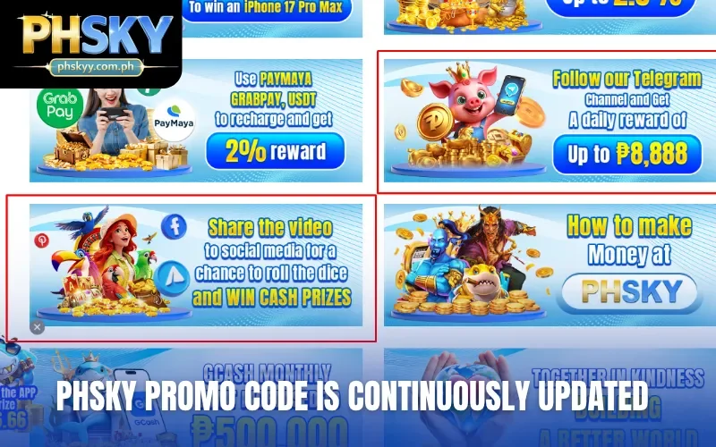 PHSKY Promo Code is continuously updated