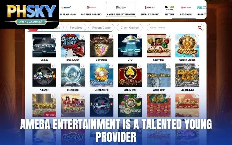Ameba Entertainment is a talented young provider
