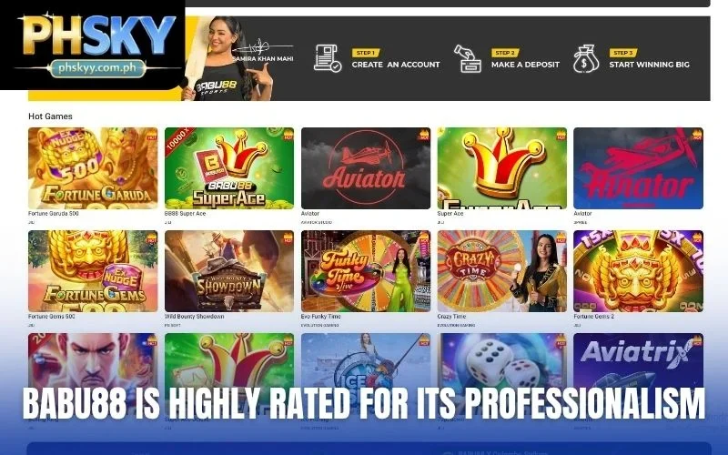 Babu88 is highly rated for its professionalism