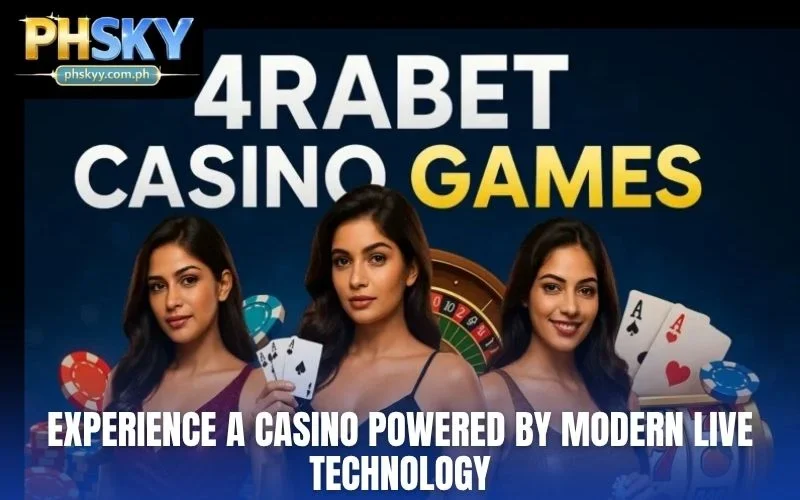 Experience a casino powered by modern live technology