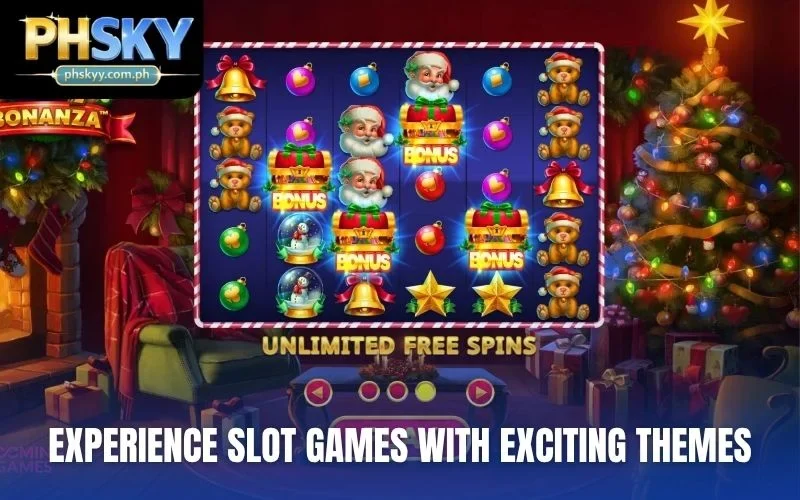 Experience slot games with exciting themes