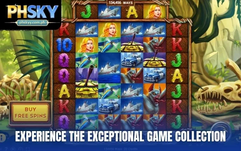 Experience the exceptional game collection