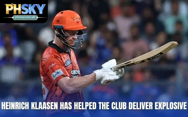 Heinrich Klaasen has helped the club deliver explosive performances