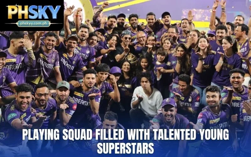 Playing squad filled with talented young superstars
