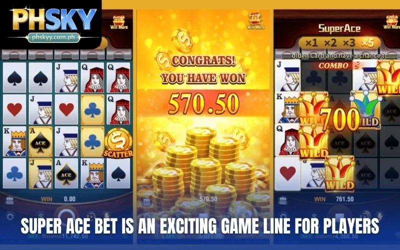 Super Ace Bet is an exciting game line for players