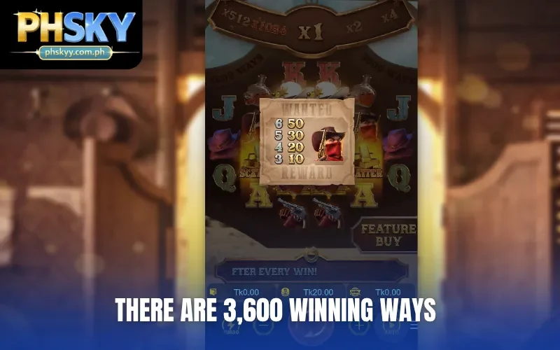 There are 3,600 winning ways