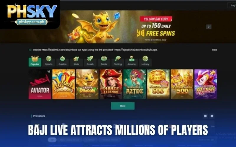 Baji Live attracts millions of players