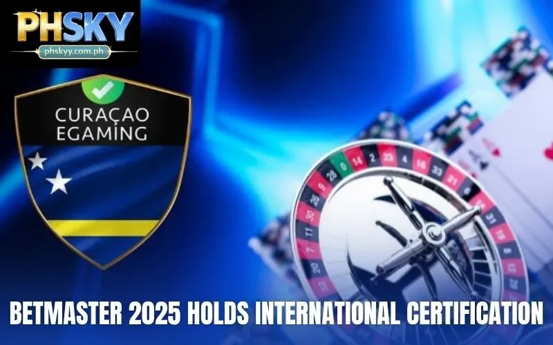 Betmaster 2025 holds international certification