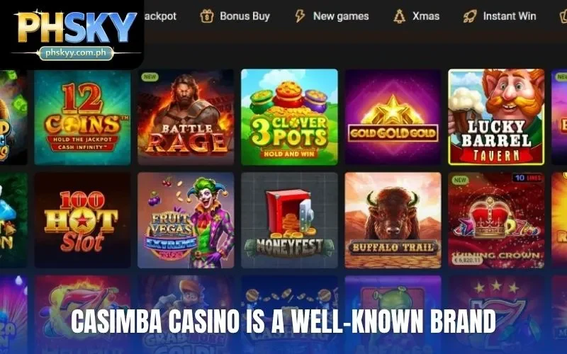 Casimba casino Is a well-known brand