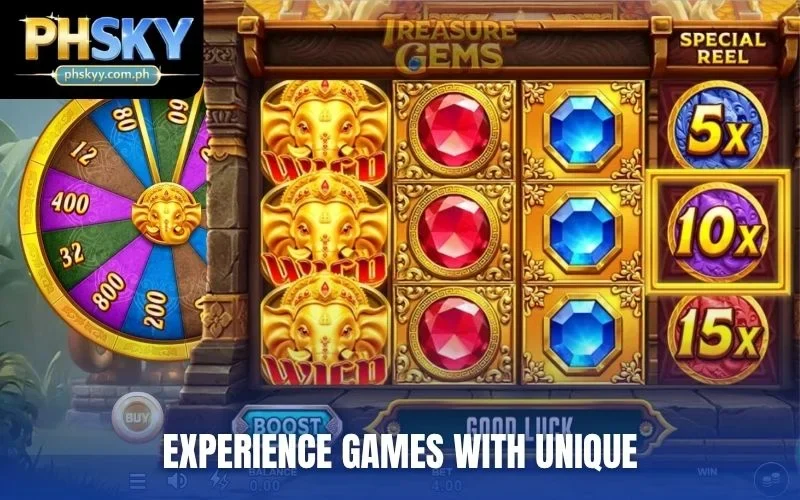 Experience games with unique and innovative themes