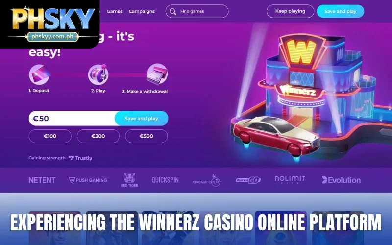 Experiencing the Winnerz Casino Online Platform