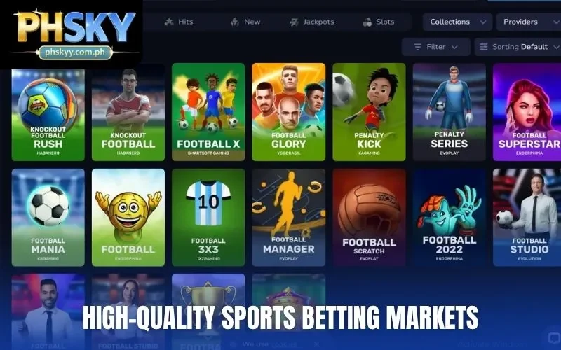 High-quality sports betting markets