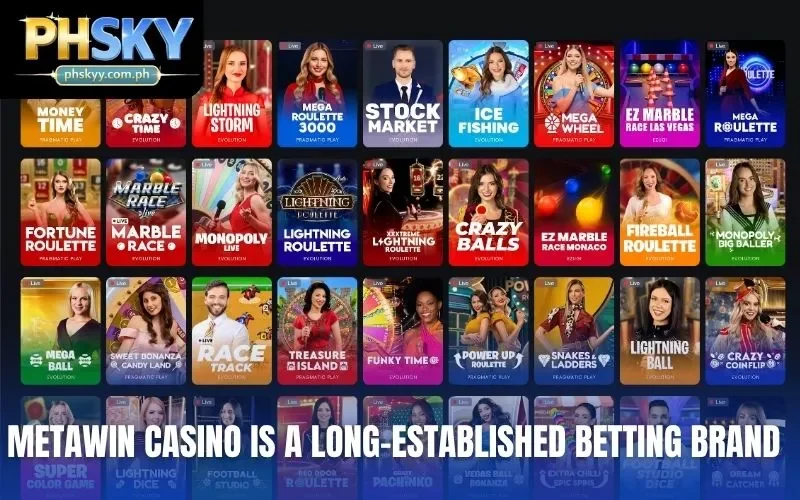 Metawin Casino is a long-established betting brand