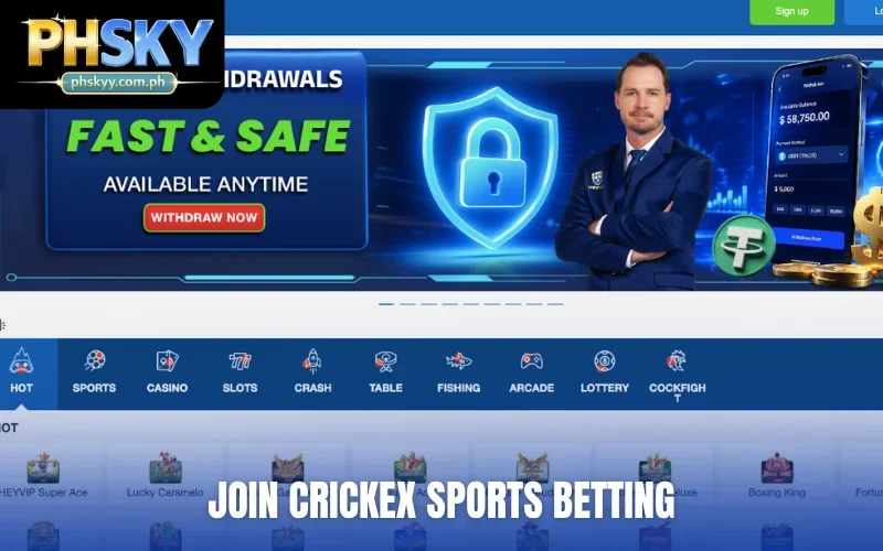 Join Crickex sports betting