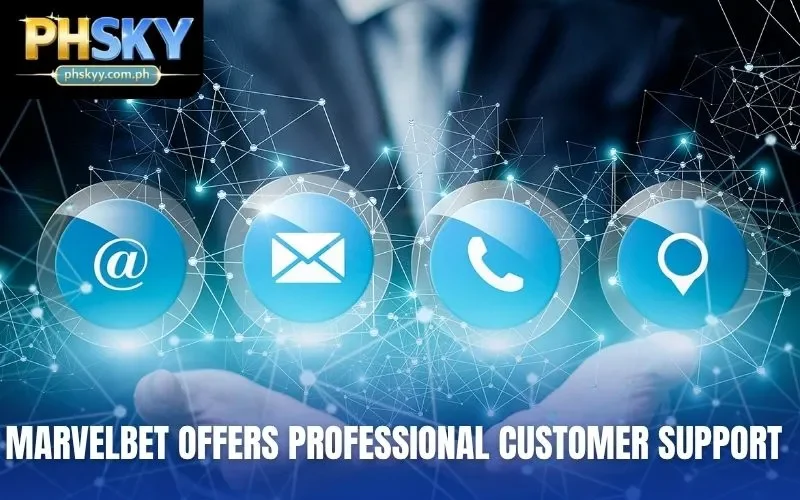 Marvelbet offers professional customer support