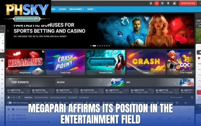 Megapari affirms its position in the entertainment field