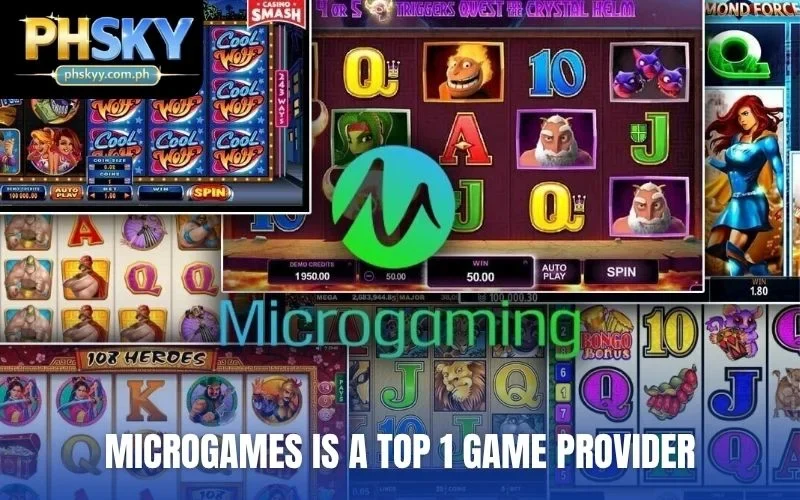 Microgames is a TOP 1 game provider