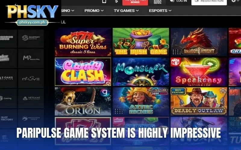 Paripulse game system is highly impressive