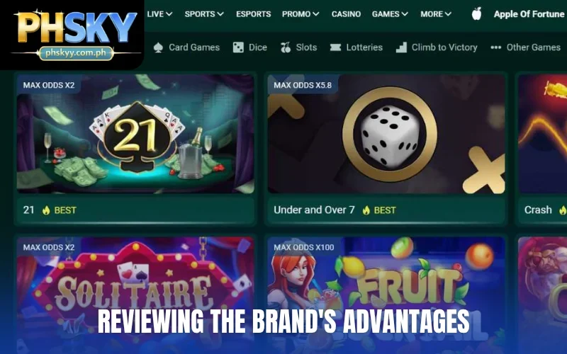 Reviewing the Brand's Advantages