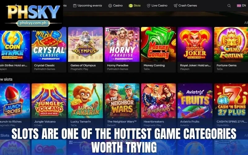 Slots are one of the hottest game categories worth trying