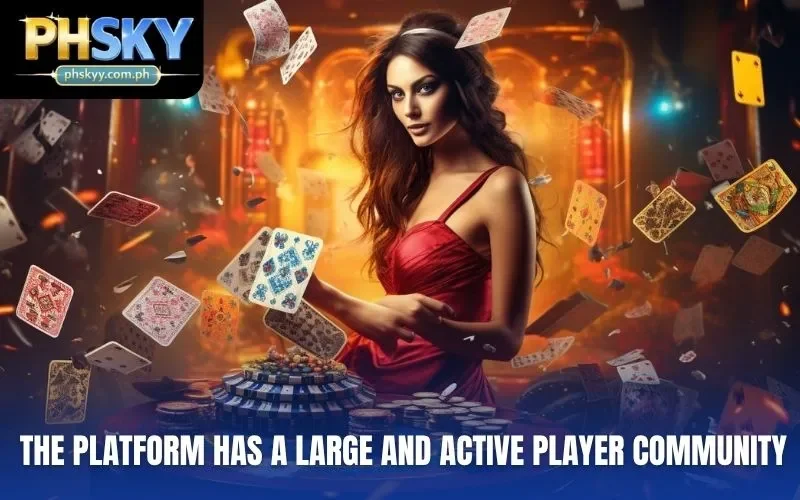 The platform has a large and active player community